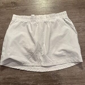Tasc Performance Skort Womens‎ Small Beige Lined Athletic Bamboo Hiking Tennis